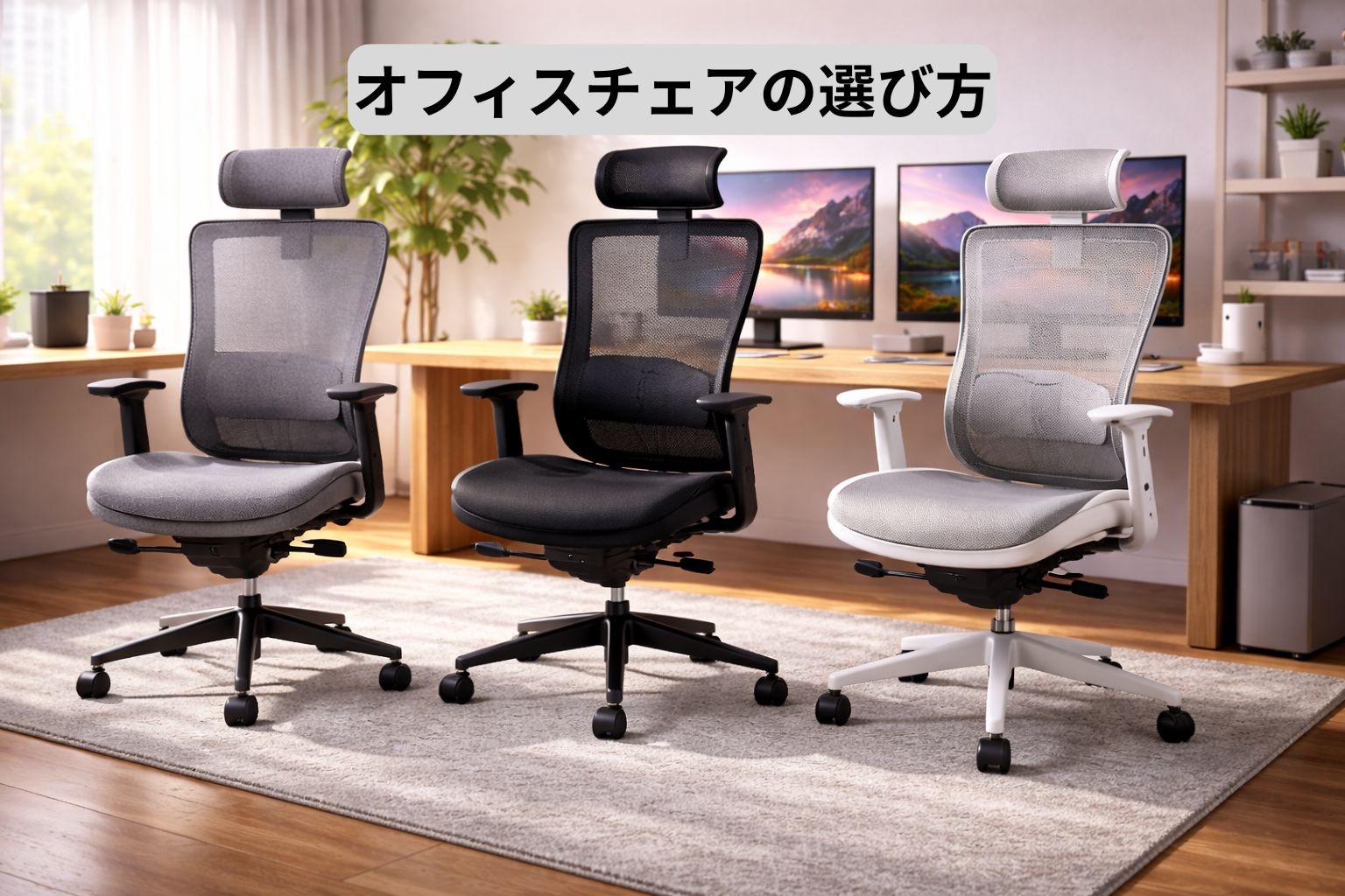 オフィスチェア　選び方