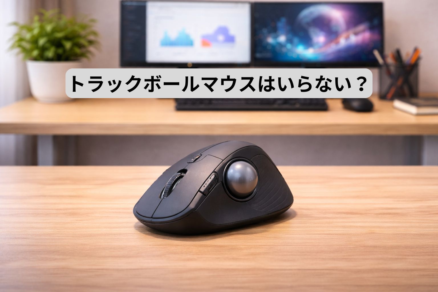 トラックボール　いらない