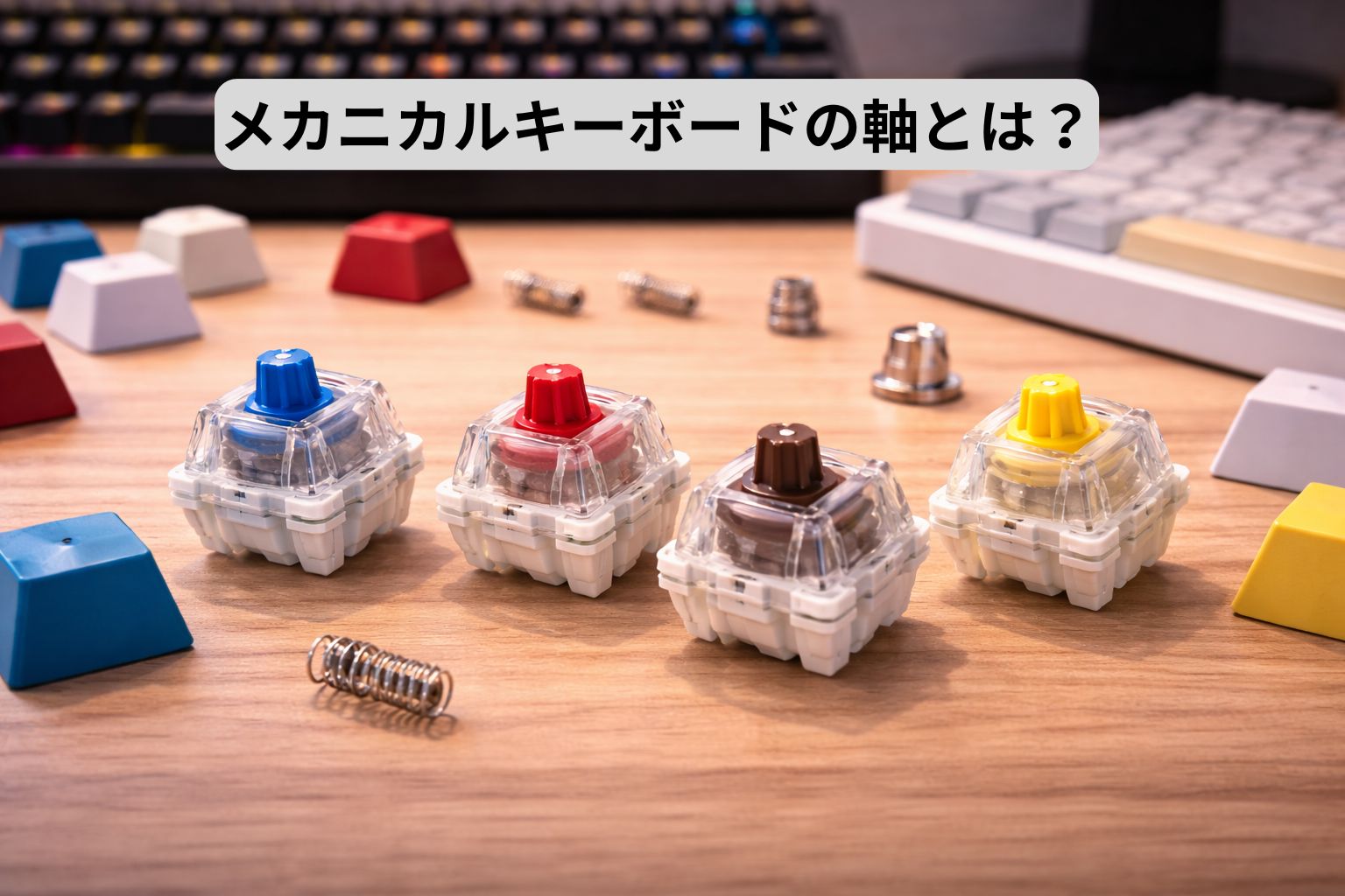 メカニカルキーボード　軸