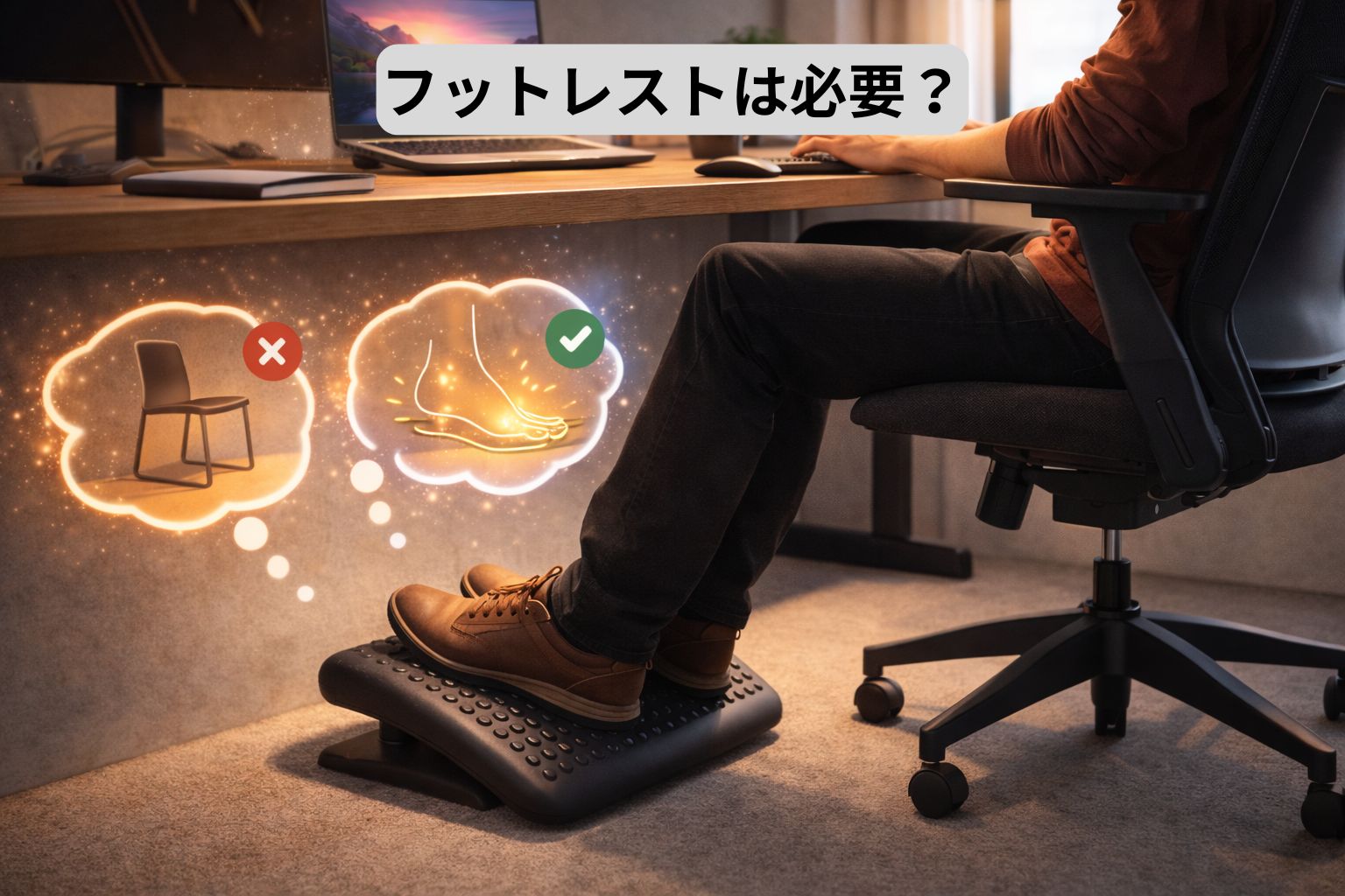 フットレスト　必要